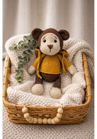 Resim Amigurumi Kapşonlu Maymun 