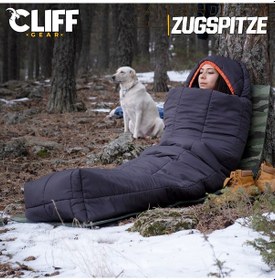 Resim Cliff Zugspitze -15 Derece Uyku Tulumu Füme 