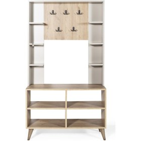 Resim Urban Portmanto & Ayakkabılık, Raflı, Modern, Şık, Kapaksız Safirmeşe 