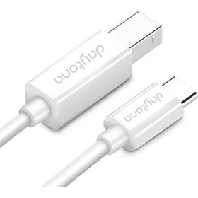 Resim Daytona TB1-2 Type-C To USB B Mıdı Org Elektrikli Piyano Yazıcı Kablo 1m 