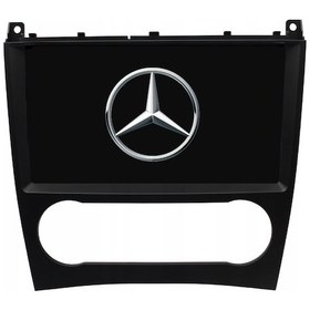 Resim Mercedes C Class W203 Araç Multimedya Android Ekran Carplay Double Teyp 4+64 9" 04-07 Black Blueway 