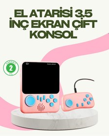 Resim 666 Oyunlu Game Console Tv Çift Gamepad Desteği 