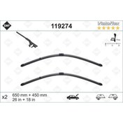 Resim Valeo SILECEK SUPURGESI SWF RUZGARLIKLI FLAT 650mm-450mm BMW F10 F01 F07 ALSAT 