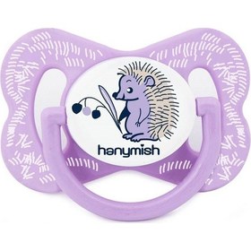 Resim Hanymish Happy Silikon Damaklı Emzik No:2 Çok Renkli 