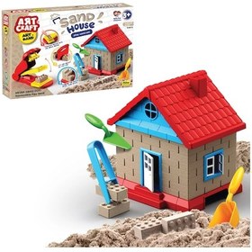 Resim Art Sand Kinetik Ev Kum Seti 750 Gr. - Oyun Kumu Seti - Kinetik Kum Seti - Natural Kum - Doğal Kum Renkli 