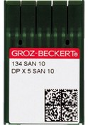 Resim Groz Beckert DPX5 SAN10 10/70 Düz Makine Kalın Dip Dikiş İğnesi - 100ADET 
