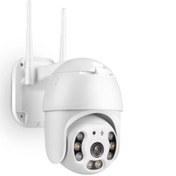 Resim TECHNOM 1080p 3MP 4X Dijital Zoom Hareket Algılayıcı Gece Görüş Wifi Destekli IP Güvenlik Kamerası 
