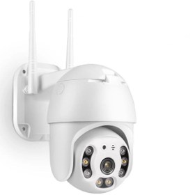 Resim TECHNOM 1080p 3MP 4X Dijital Zoom Hareket Algılayıcı Gece Görüş Wifi Destekli IP Güvenlik Kamerası 