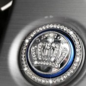 Resim Hightower 1 Adet Alaşım Start Butonu - Beyaz Anahtarsız Kontak Dekorasyon Aksesuarı 