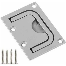 Resim Flybuy Mobilya Kolu Ambar Kolu Tekne Soyunma Dolabı Gömme Kol 316 Paslanmaz Çelik Deniz Kolu Deniz Tekne Ya, Güçlü Asit Direnci, Kolay Kurulum Diğer 