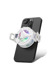 Resim Hadron Hdx4380 Telefon Soğutucu Fan Manyetik Isı Göstergeli Rgb - Siyah 