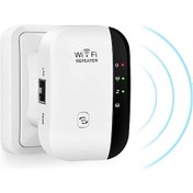 Resim Maiyame 300mbps Wi-fi Genişletici Ve Sinyal Güçlendirici, Entegre Antenler Ve Lan Port İle Kablosuz Kapsama 