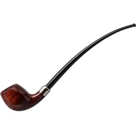 Resim Vauen Lesepfeife 3671 9mm. Filtreli Ebonit Saplı Pipo 