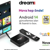Resim Dreamstar Nova | TV+ (12 Ay Premium Üyelik Hediyeli) 4K Lisansli Android TV Box | 2GB Ram | 32GB Hafıza 