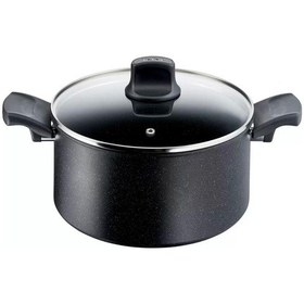 Resim Tefal Black Stone Tencere 24 Cm G2814602 Renkli 