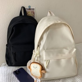 Resim TiKaBear Kadın Sırt Çantası - Ayarlanabilir Omuz Askılı, Fermuarlı Laptop Çantası, Okul, Seyahat ve İş İçin Hafif Sırt Çantası - Minimalist Tasarım, Kızlar, Gençler ve Profesyoneller için Günlük Kullanım, Kolej ve Okul İhtiyaçları, Kaliteli Dikişli, Öğrenci Çantası 