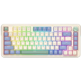 Resim Redragon Ucal Pro K673CPG-RGB-PRO Beyaz Kablosuz Klavye 