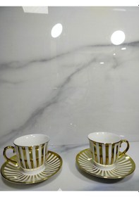 Resim Blanche 2'li Kahve Fincan Takımı - Renkli - 90 Ml 