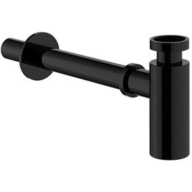 Resim Vitra Lavabo Sifonu, Origin, Alt Grubu T Tipi Parlak Siyah, A4512339 