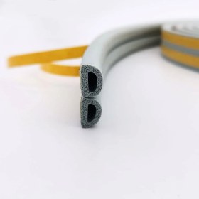 Resim Contacall Bondit 2'li Kauçuk Kapı ve Pencere İzolasyon Bandı Fitili 7x2 14 mt Gri 