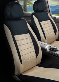Resim KETHLİNE Iveco Eurocargo Uyumlu Bej Oto Koltuk Kılıfı (Takım Ön Arka Araç Koltuk Kılıfı) 