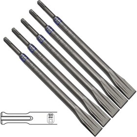 Resim Bosch SDS-Plus Long Life Yassı Keski 250mm 5'li Paket 