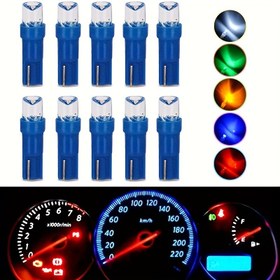 Resim 10 adet T5 LED Araba Gösterge Paneli Işıkları 74 73 286 Gösterge Paneli Lambası Hızölçer 86 17 18 Kama Ampuller 74 73 286 