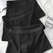 Resim Erkek Boxer Külot - 3'lü Paket Günlük Kullanım İç Çamaşırı, Aktif Yaşam Tarzı, Klasik Kesim, Dikişsiz Konfor, Nefes Alabilen Kumaş, Esnek Malzeme, Sporcu ve Günlük Kullanıcılar için Çoklu Paket 