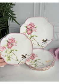 Resim Blossom Pasta Tabak 7'li Pembe 