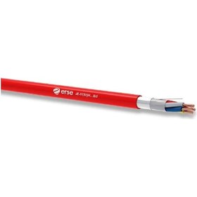Resim Erse Je-h St H...bd Cca-s1a,d1,a1 2x2x0,8+0,8 Mm ,kesit 0.80mm² 4-damar/tek Telli Yangın Alarm Kablo 