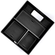 Resim Anjiexun Lixiang L8 L9 22-23 Kol Dayama Saklama Kutusu Madeni Para Tepsisi Aksesuarları 