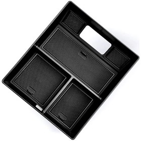 Resim Anjiexun Lixiang L8 L9 22-23 Kol Dayama Saklama Kutusu Madeni Para Tepsisi Aksesuarları 