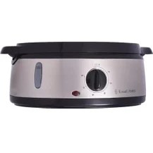 Resim Hobbs 19270-56 Buharlı Pişirici, 9 L, 800 Watt, 60 Dakika Zamanlayıcı, Bulaşık Makinesinde Yıkanabilir, Bpa Içermez, Pirinç/yumurta Kapları, Paslanmaz Çelik/siyah 