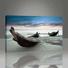 Resim Arty Tablo Kıyıdaki Sandallar AMZ-IMB131-x 60x40 