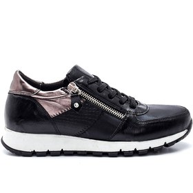 Resim Kadın Fermuar Detaylı Sneaker 