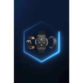 Resim Alfa Aksesuar 03 Anc Özellikli Bluetooth Kulaklık ve Amoled Ekran Akıllı Saat Uyku ve Sağlık Takibi Nabız Öl 