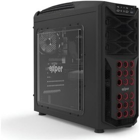 Resim Exper Pc Gaming Flex Xcellerator XC134 R5-3500X 16GB 512 M2 8gb RTX4060TI Freedos Masaüstü Bilgisaya 
