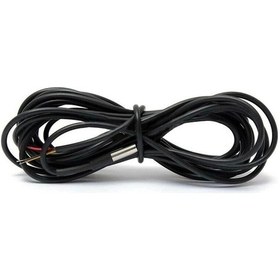 Resim Ds18b20 5 Metre Kablolu Su Geçirmez Dijital Sıcaklık Sensörü 