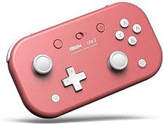 Resim 8BitDo Lite 2 Bluetooth Gamepad for Switch, Switch Lite, Android and Raspberry Pi (Pink) 