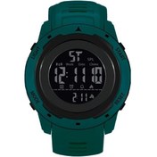 Resim Sunshine022 Parlak Sarı Siyah Digital Spor Saati Cyan 24h Stopwatch Alarm Işık Diğer 
