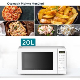 Resim Kumtel Smartwave HMIN-01 19 LT Dijital Inventer Mikrodalga Fırın 