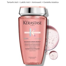 Resim Kerastase Chroma Absolu Bain Riche Boyalı Saçlar için Besleyici ve Koruyucu Şampuan 250ml 