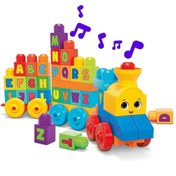 Resim Mega Bloks Müzikli Alfabe Treni FWK22 