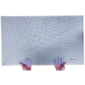 Resim A1 Büyük Boy Şeffaf Transparent Kesim Tablası Cutting Mat 60X90Cm 