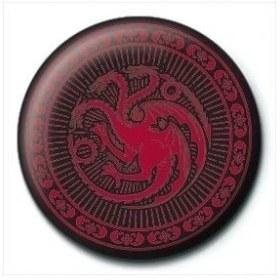 Resim Pyramid International Rozet Game Of Thrones Targaryen Sigil 