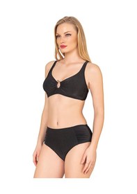 Resim Endeep Kadın Toparlayıcı Aksesuarlı Siyah Bikini Takımı Siyah 