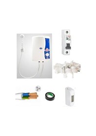 Resim Artemis Elektro Model Elektrikli Şohben 4 Mt Kablolu Tam Takım Set 