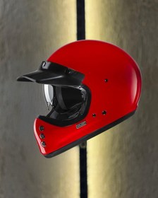 Resim HJC V60 KASK KOYU KIRMIZI MOTOSİKLET KASK 