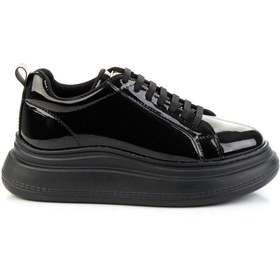 Resim Bambi Siyah Kadın Sneaker K01377023998 