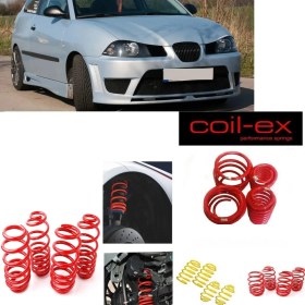 Resim Seat Ibiza 6l 2002-2008 Coil-Ex 3.5 cm Helezon Spor Yay 